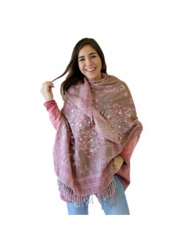 PASHMINA BULGARA BORDADA LENTEJUELAS...