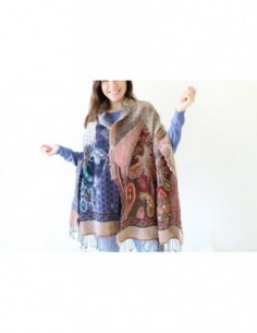 PASHMINA BULGARA BORDADA...