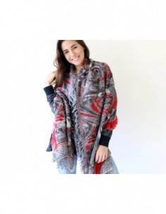 PASHMINA CON BORDES...