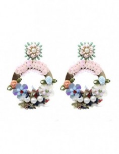 PAR DE AROS LENTEJUELAS...