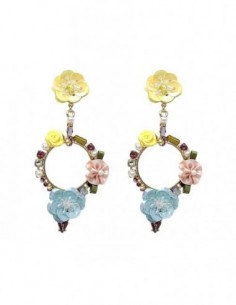 PAR DE AROS LENTEJUELAS...