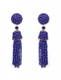 PAR DE AROS LARGOS TIRAS...