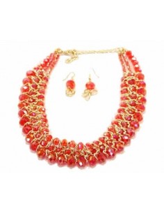 JUEGO DE COLLAR Y PAR DE...