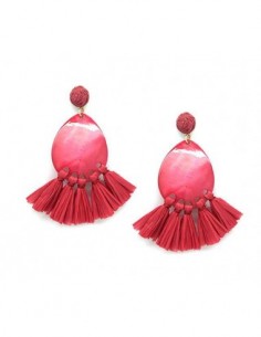 PAR DE AROS NACAR CON...