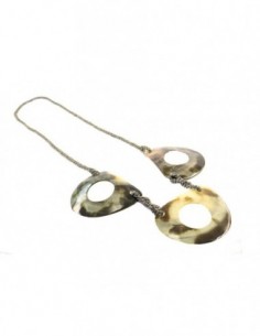 COLLAR 3 CARACOLES AGUJEREADOS