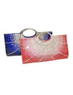 CARTERA BAGUETTE STRASS