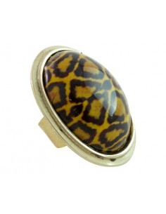 ANILLO ATIGRADO OVALADO