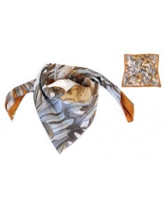 PAÑOLETA DE RASO FLOREADA...