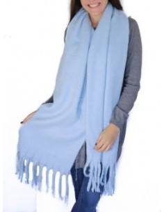 PASHMINA LISA CON FLECOS