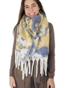 PASHMINA ESFUMADA CON FLECOS
