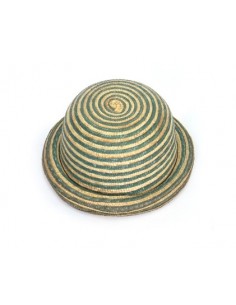SOMBRERO DE PAJA RAYADO