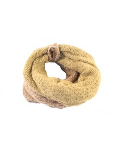 CUELLO TEJIDO 2 TONOS ITALIANO