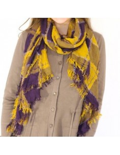 PASHMINA ITALIANA A CUADROS