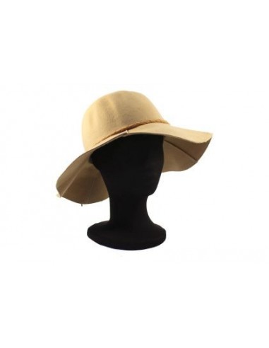 SOMBRERO ALA ANCHA PURA LANA CINTA...