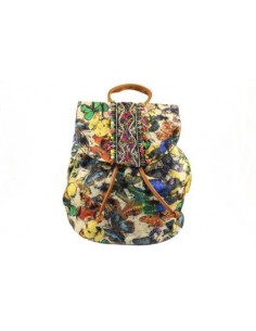 MOCHILA FLOREADA MARIPOSAS
