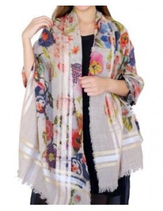 CHAL PURA LANA FLOREADO...