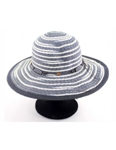 SOMBRERO ALA ANCHA CUENTAS...