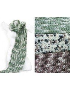 BUFANDA ITALIANA TEJIDA...