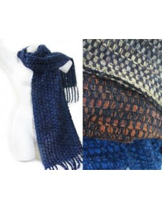 BUFANDA ITALIANA TEJIDA CON...