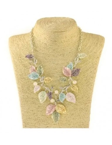 Collar Corto Cogotera Metal Pastel...
