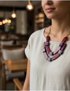 Collar Corto Cordones...
