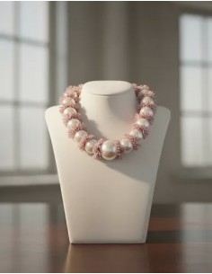 Collar Corto Perlones Con...