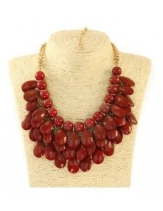 Collar Corto Racimo Gotas... 2