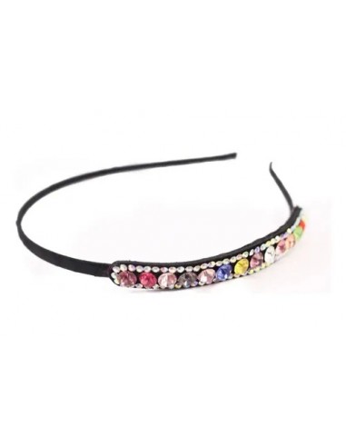 Vincha Velvet Tiara Tocado Con Strass...