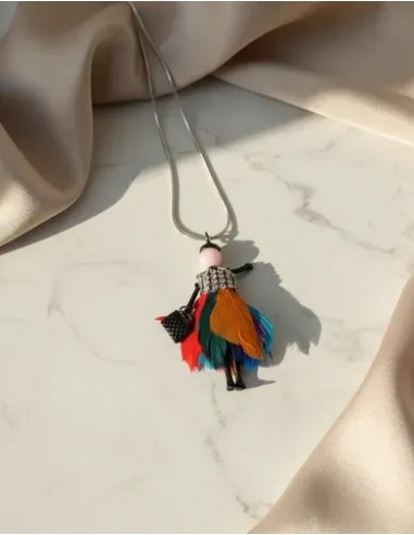 Collar Muñeco Parisino Importado De...