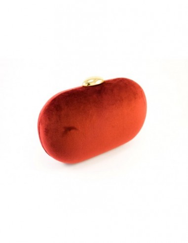 CLUTCH OVAL TERCIOPELO