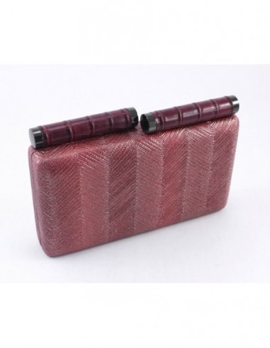 CLUTCH RECTANGULAR PELLIZCO REPTIL