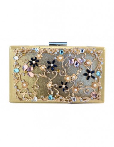 CLUTCH RECTANGULAR PIEDRAS STRASS