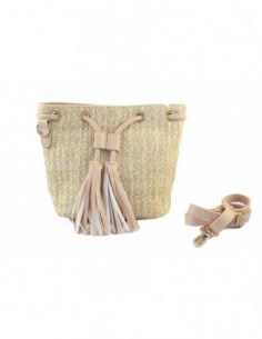 BOLSITO RAFIA CON FRUNCE