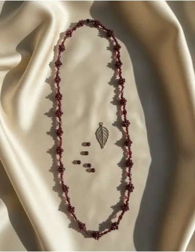 Collar De Cuentas De Granate...