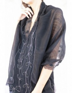 CHAL ENCAJE BORDADO