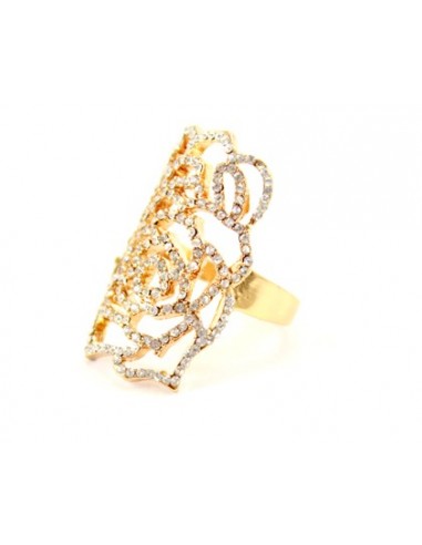 ANILLO BULGARO CON STRASS