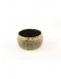 PULSERA MADERA REPTIL