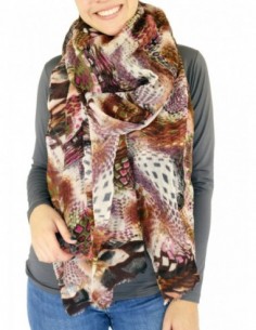 PASHMINA ATIGRADA PLIZADA...