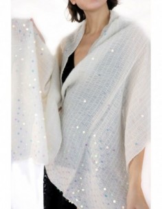 CHAL LANA CON LENTEJUELAS