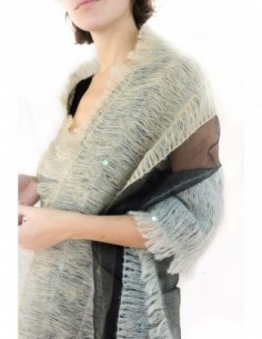 CHAL ORGANZA CON LANA