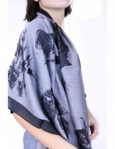 CHAL FLOREADO REVERSIBLE