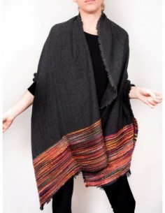PASHMINA CON GUARDA MULTICOLOR