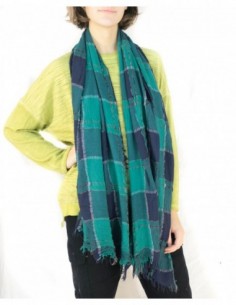 PASHMINA ITALIANA A CUADROS