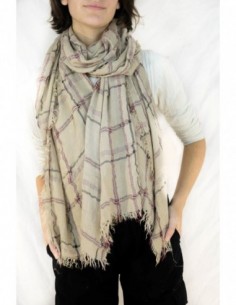 PASHMINA ITALIANA A CUADROS