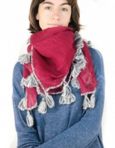 CHAL LANA CON POMPONES