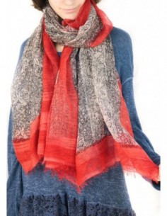 CHAL PURA LANA ESTAMPADO