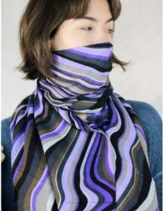 PASHMINA ITALIANA RAYADA...