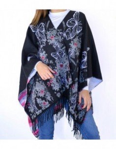 RUANA FRANCESA MARIPOSAS