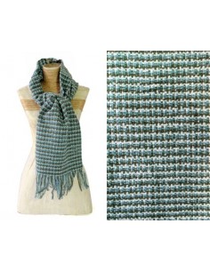 BUFANDA ITALIANA TEJIDA CON...