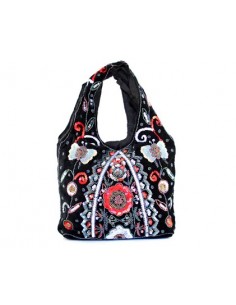 CARTERA TERCIOPELO BORDADA...